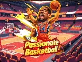 บาสเก็ตบอลที่เต็มไปด้วยความมุ่งมั่น game icon